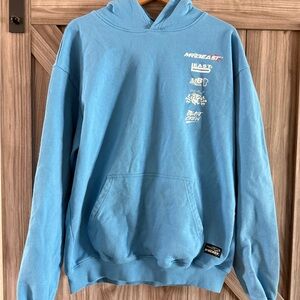 Blue Hoodie Sweater